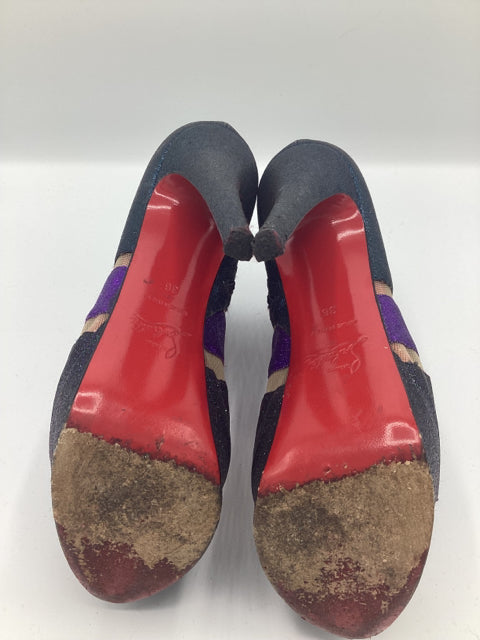 Christian Louboutin Sz 36 Ziggy Ankle Boot Shoe