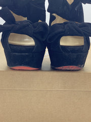 Christian Louboutin Sz 36.5 Madame Butterfly Ankle Booties Shoe Boot