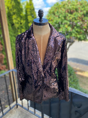 Chicos Sequin Sz M Blazer