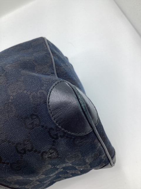 Gucci Guccissima Canvas Boston Stripe Handbag