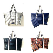 Leopard Tote 3 pc Set