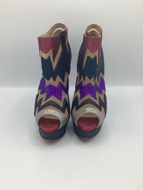 Christian Louboutin Sz 36 Ziggy Ankle Boot Shoe