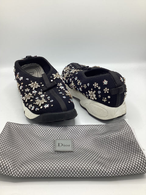 Christian Dior Fusion Slip on Sz 38 Sneaker Shoe

Mesh Material 
Rhinestones