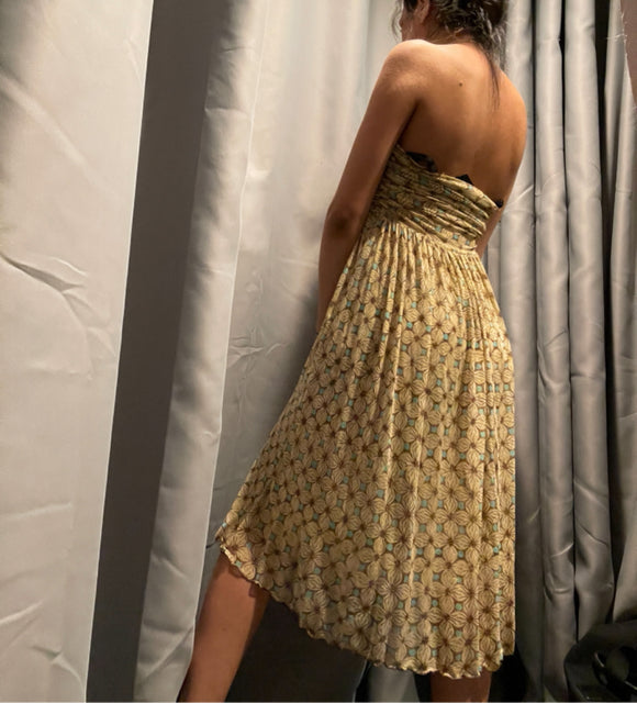 Diane Von Furstenberg Strapless Dress (size 0)