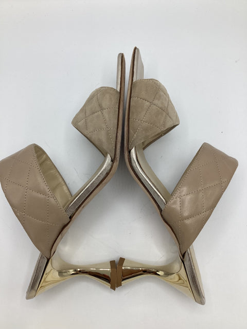 Jennifer Tattanelli Sz 41 Quilted Leather Sandals Shoe