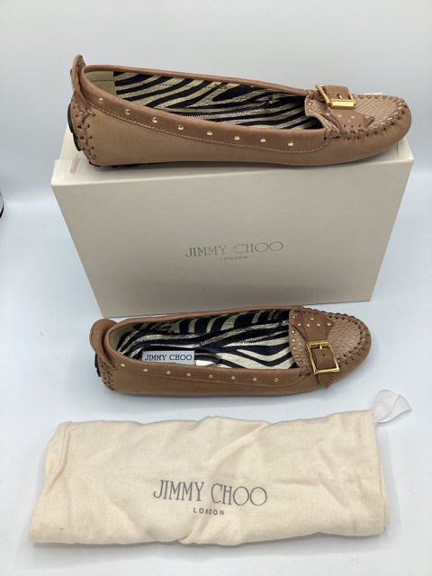 Jimmy Choo Sz 38.5 Driving Moccasins Shoe