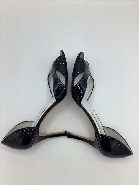 Manolo Blahnik Peep Toe Sz 39 Heel