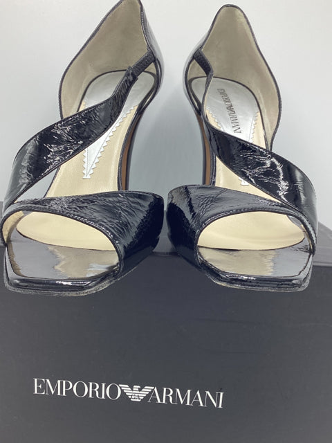 Emporio Armani Sz 39.5 Strappy Sandal Shoe