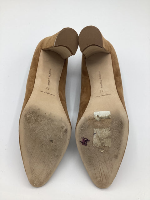 Manolo Blahnik Sz 42 Suede Pump Shoe