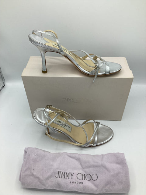 Jimmy Choo Sz 38.5 Strappy Heel Shoe