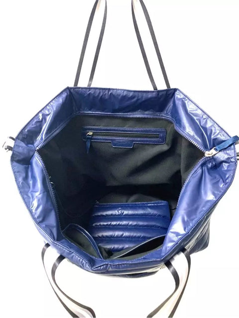 Blue Tote 3 pc Set