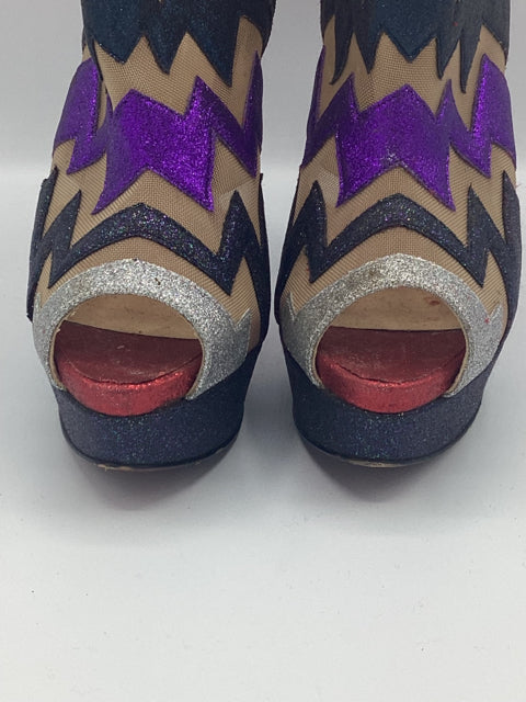 Christian Louboutin Sz 36 Ziggy Ankle Boot Shoe
