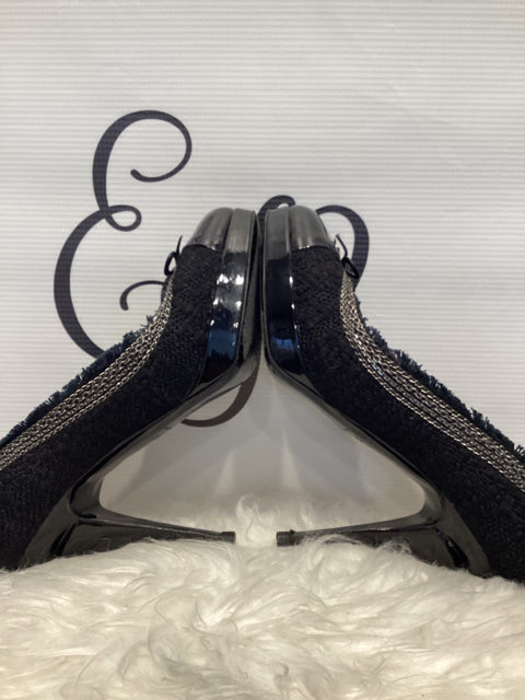 Chanel Platform Tweed Sz 39.5 Shoe