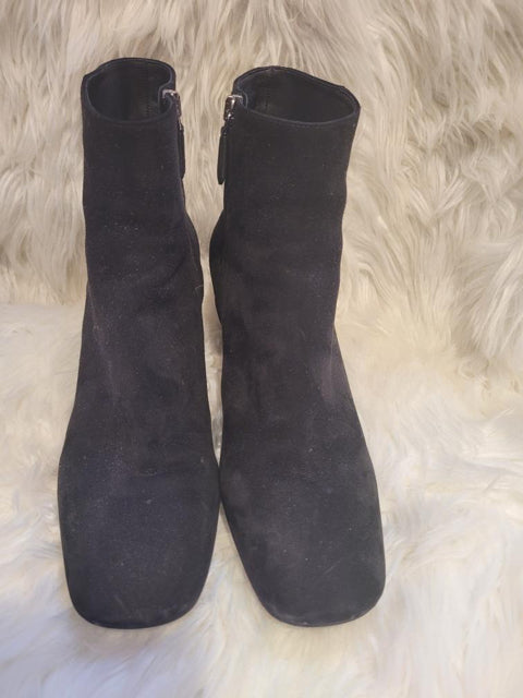 Prada 38.5 Suede Ankle Boots