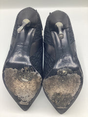 Dior Sz 36 Diorissimo Stiletto Ankle Boot Shoe Booties
