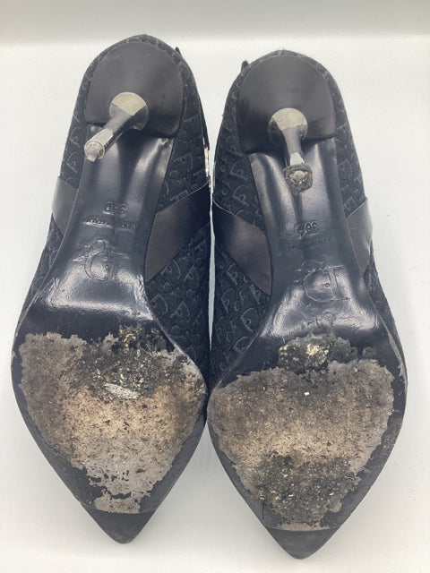 Dior Sz 36 Diorissimo Stiletto Ankle Boot Shoe Booties