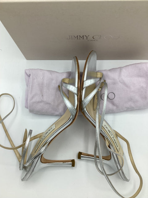 Jimmy Choo Sz 38.5 Strappy Heel Shoe