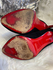Christian Louboutin Sz 39 Suede Shoe Pump