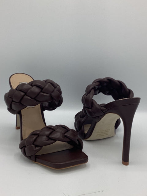Steve Madden Sz 7.5 Kenley Woven Slide Sandals Shoe