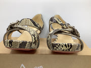 Christian Louboutin Sz 39 Atalanta 85 Python Lucido Shoe