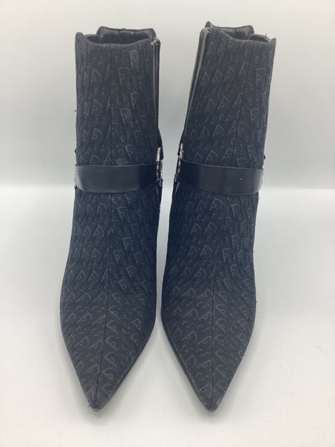 Dior Sz 36 Diorissimo Stiletto Ankle Boot Shoe Booties