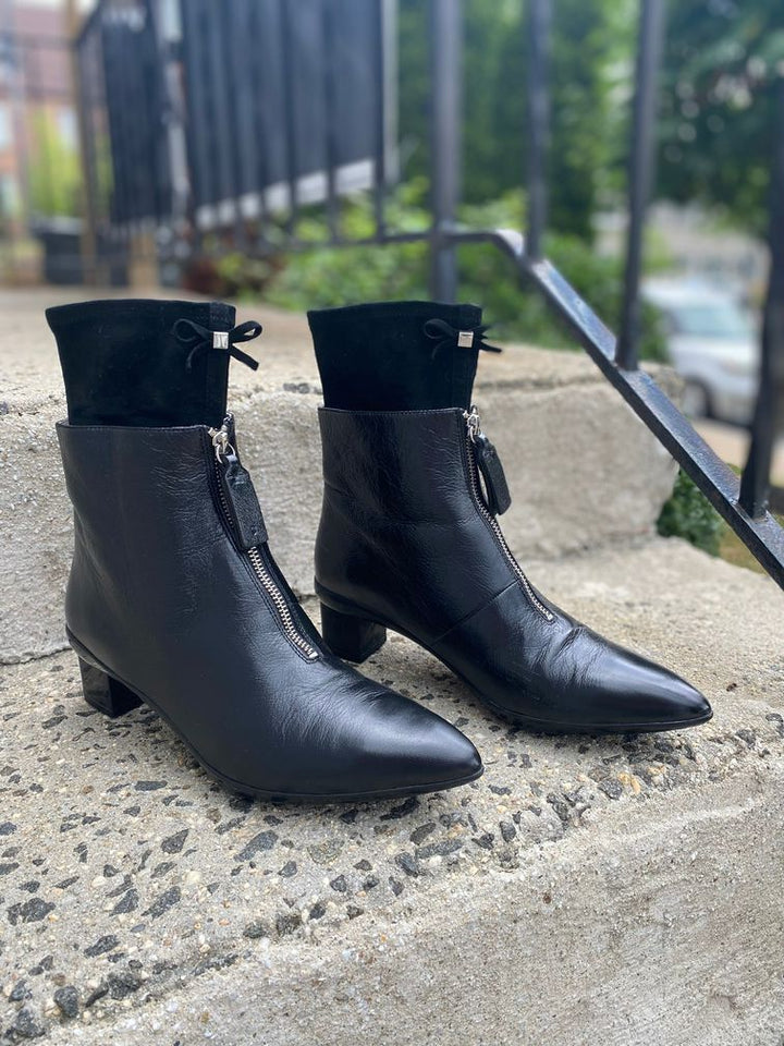 Stuart Weitzman Granny Bootie Sz 8.5 Shoe