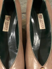 Gucci Vintage Almond Point Pump Sz. 38.5 Shoe