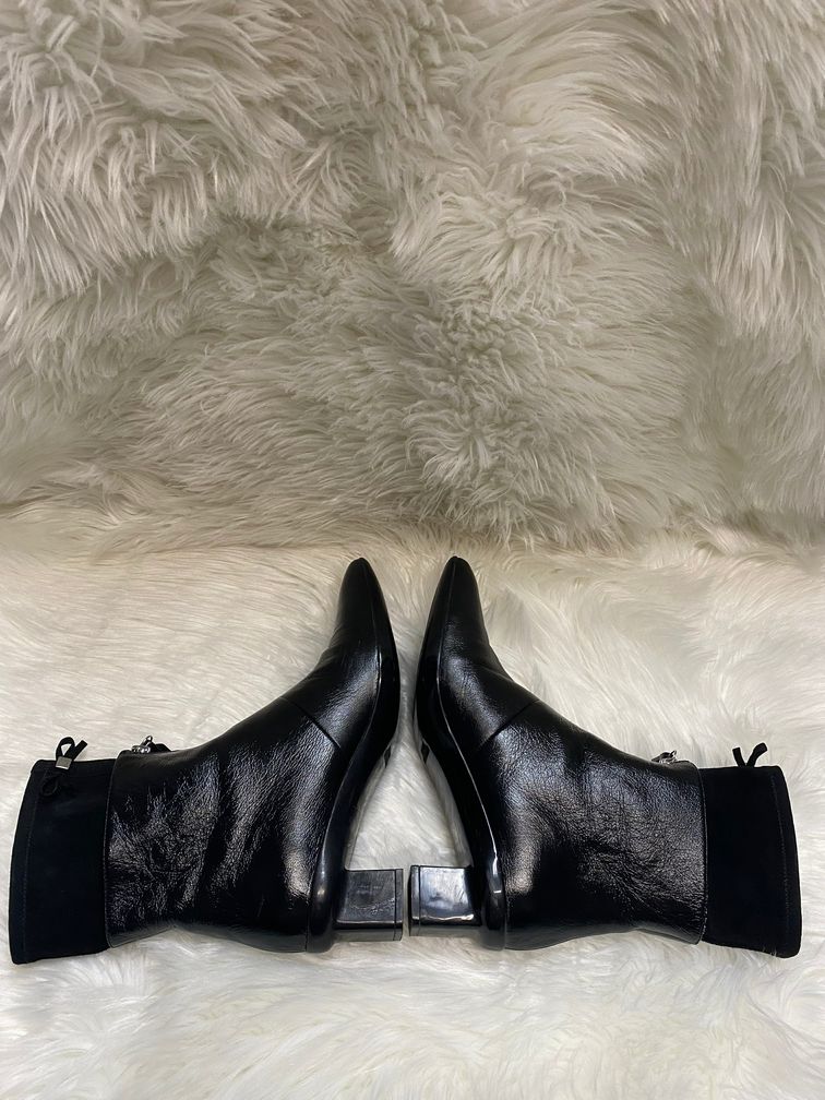 Stuart Weitzman Granny Bootie Sz 8.5 Shoe