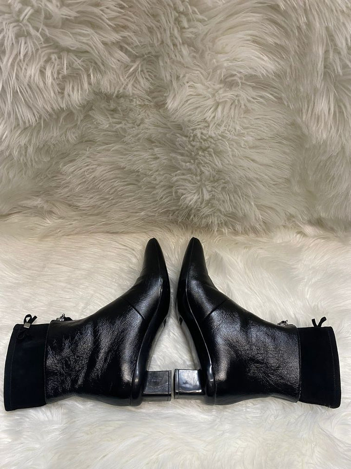 Stuart Weitzman Granny Bootie Sz 8.5 Shoe