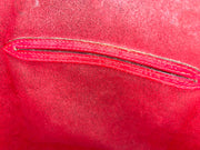Louis Vuitton Red Epi Alma Hand Bag Satchel
