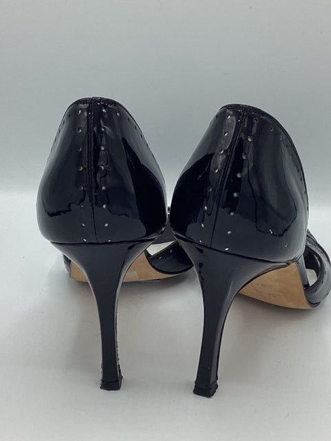 Manolo Blahnik Peep Toe Sz 39 Heel