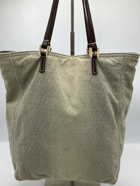 Fend Zucca Tote Handbag