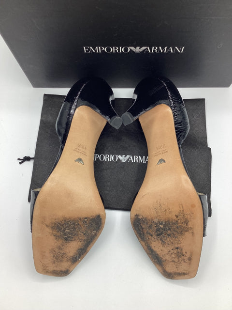 Emporio Armani Sz 39.5 Strappy Sandal Shoe