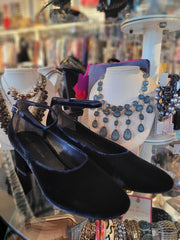 Sigerson Morrisson Sz 8.5 Oceano Velvet Mary Jane Heel